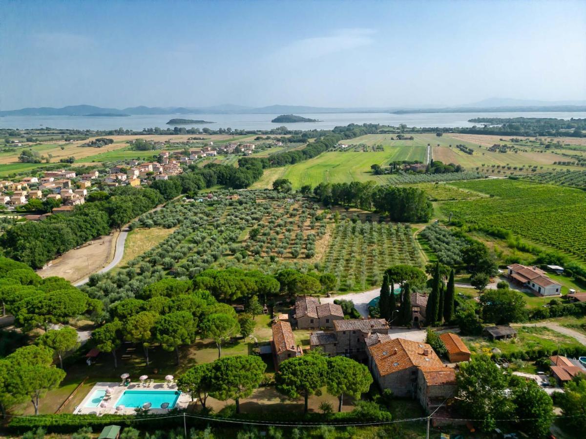 La Casa Colonica Villa Tuoro sul Trasimeno Eksteriør billede